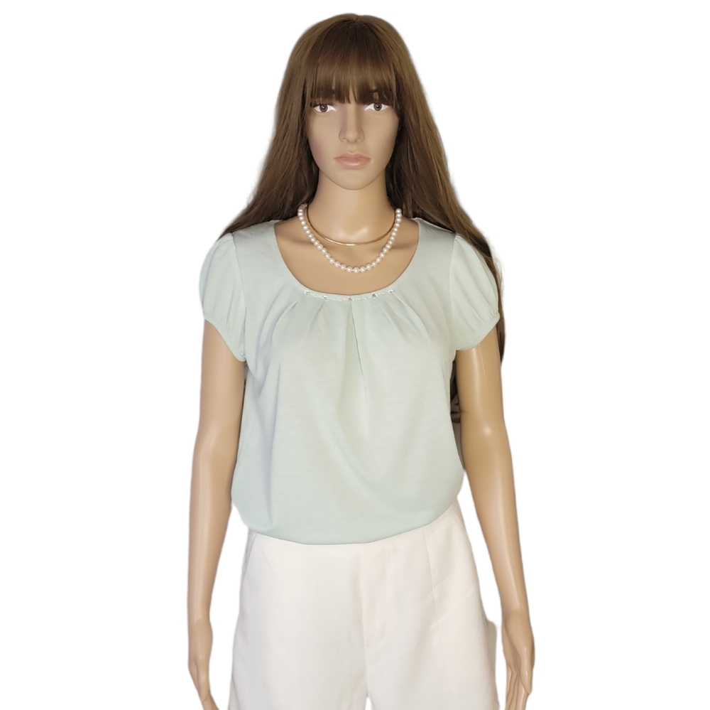 ROPE PICNIC WOMEN'S MINT GREEN TOP SIZE 38